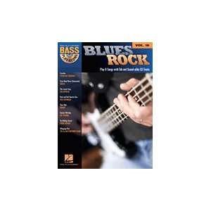  Blues Rock   Bass Play Along Volume 18   Book and CD 