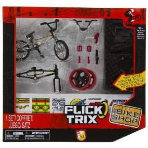   American Bicyle Flick Trix ~4 BMX Finger Bike Shop Set Toys & Games
