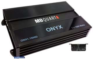   MB QUART CAR AUDIO AMP 3000W MAX ONYX SUB SUBWOOFER SPEAKER AMPLIFIER