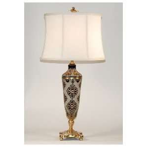 Bradburn Gallery Longchamps Etched Glass Table Lamp