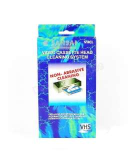 Video Cassette Tape Player VCR Head Cleaning Cleaner  