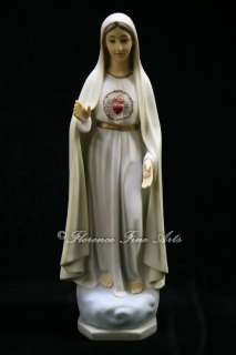Nuestra señora de la escultura de la estatua de Fátima Maria hecha 