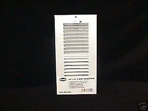 Ceiling Wall Supply Register 10 X 4 White Vent Furnace  