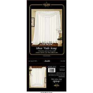  Sheer Voile One Window Curtain/panel 60 X 84 Inch 