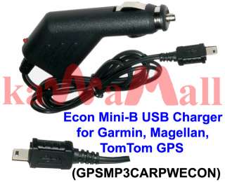 GARMIN GPS 300 310 350 360 660 NUVI Car Charger Lighter  