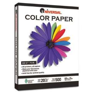   UNV11203   Premium Colored Copier/Laser Printer Paper