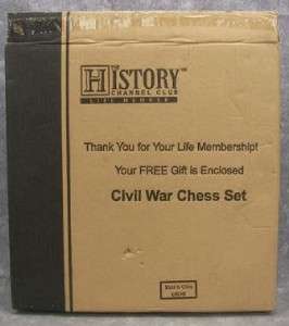   COMPLETE SET CIVIL WAR SOLDIERS CHESS, BACKGAMMON, CHECKERS GAME