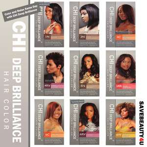 100% Ammonia Free CHI Deep Brilliance Hair Color 9 Colors  