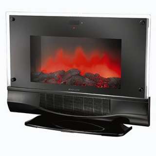 Bionaire Electric Fireplace Heater Wall Mountable  