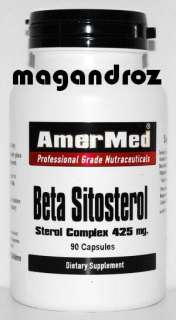 1x BETA SITOSTEROL 425mg 90caps Prostate, Cholesterol  