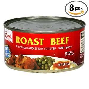 Libby Roast Beef with Gravy, 12 Ounce Cans (Pack of 8)  