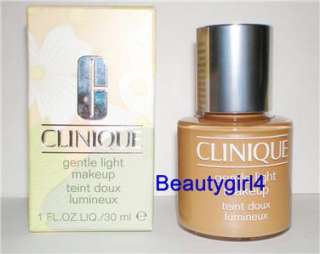 CLINIQUE Gentle Light Foundation Makeup BARE LIGHT nib  