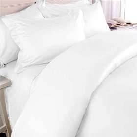   SOLID WHITE 100%EGYPTIAN COTTON COMPLETE BEDDING COLLECTION  