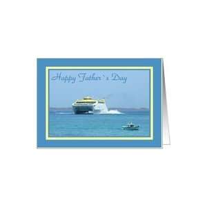  Fathers Day   Catamaran & Boat Card Health & Personal 