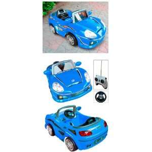  Electric Kids Ride on Cars Toys with Remote Control Blue 