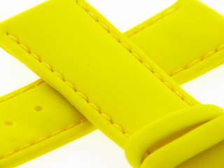   Genuine Jacob & Co. 20mm Yellow Polyurethane Watch Band Strap  