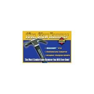 16 Oz. Claw Hammer with Fiberglass Handle:  Home 