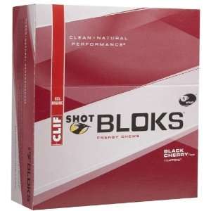  Clif Bar Shot Bloks Electrolyte Chews    Black Cherry 