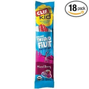  Clif Kid Twisted Fruit Rope, Mixed Berry, 0.7 Ounce Bars 