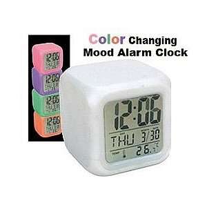    ESE Color Changing Digital LED Mood Alarm Clock Electronics
