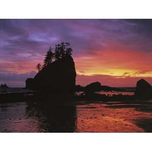  Coastal Sunset, Olympic National Park, Washington, USA 