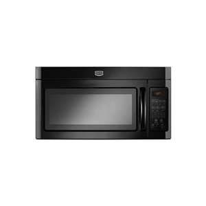   cu. ft. 1100 Watt Combination Range Hood Microwave   Black Appliances