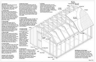 12x16 Barn Storage Shed Plans,  Get It Fast  