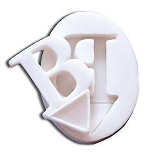  Paderno Composite Letter B Shaping Mold   2 X 1 1/8 