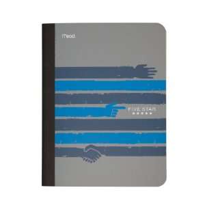  Five Star Graphic Composition Notebook, 100ct, College 