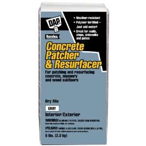  6 Pack Dap 10466 Concrete Patcher & Resurfacer (Dry Mix) 5 
