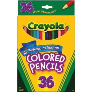  Crayola Colored Pencils 36/Pkg Long