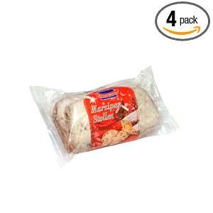 Kuchenmeister Small Marzipan Stollen, 7 Ounce Stollen (Pack of 4 