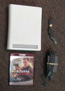Microsoft XBOX 360 HD DVD Player with Cables & Movie  
