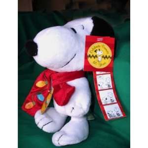   Snoopy Christmas Plush Celebrating 60 Years Collectible Toys & Games