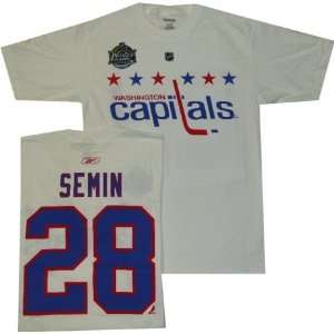 Washington Capitals Alexander Semin Winter Classic T Shirt 
