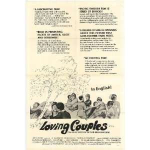  Loving Couples (1967) 27 x 40 Movie Poster Style A: Home 