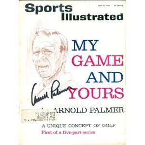 Arnold Palmer Autographed / Signed Sports Illustrated Magazine July 15 