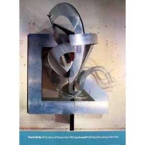 At Castelli?S 1982 by Frank Stella. size 24.5 inches 