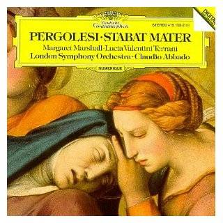    Terrani · LSO · Abbado Audio CD ~ Giovanni Battista Pergolesi