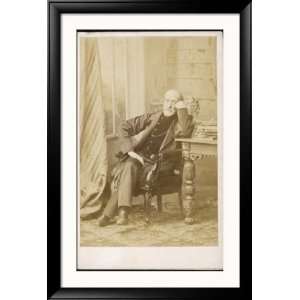  Giuseppe Mazzini Italian Patriot Framed Photographic 