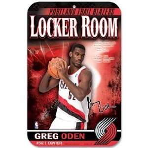    NBA Portland Trailblazers Greg Oden Sign