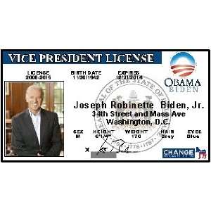 Joe Biden Vice President Collectors Card