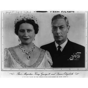 George VI,King of England,Queen Elizabeth,25th wedding anniversary 
