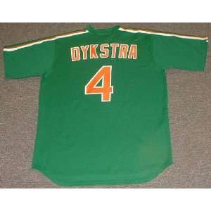 LENNY DYKSTRA New York Mets 1985 Majestic Cooperstown Throwback St 