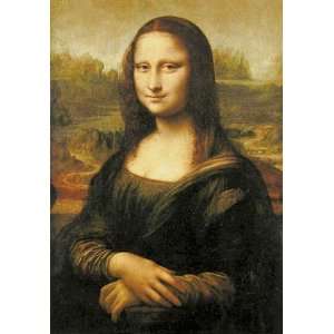  Mona Lisa by Leonardo da Vinci, 3x4