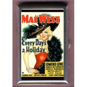 MAE WEST 38 EVERY DAY HOLIDAY Coin, Mint or Pill Box Made in USA