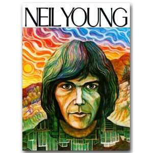 Neil Young Poster   C Promo Flyer 11 X 17