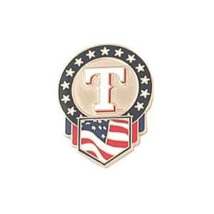   Pin   Texas Rangers Flag Pin by Peter David