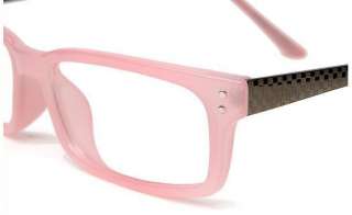 Retro 80s Vintage EyeGlasses Design PINK Frames wear  