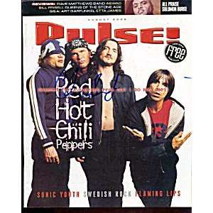 RED HOT CHILI PEPPERS Autographed Signed Magazine RHCP 